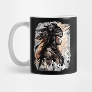 Apache warrior Mug